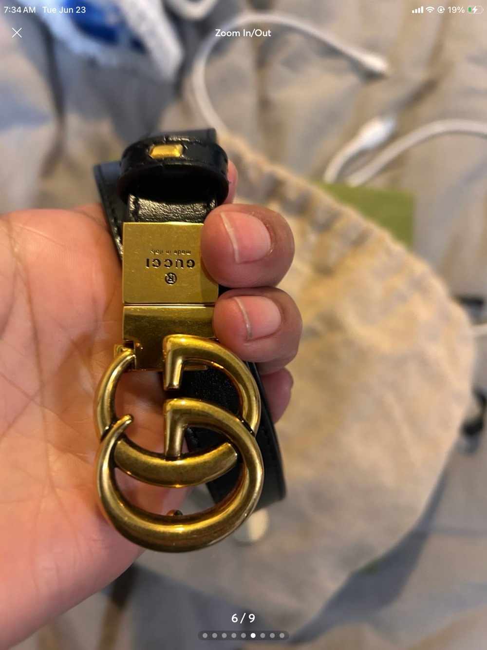 Gucci belt